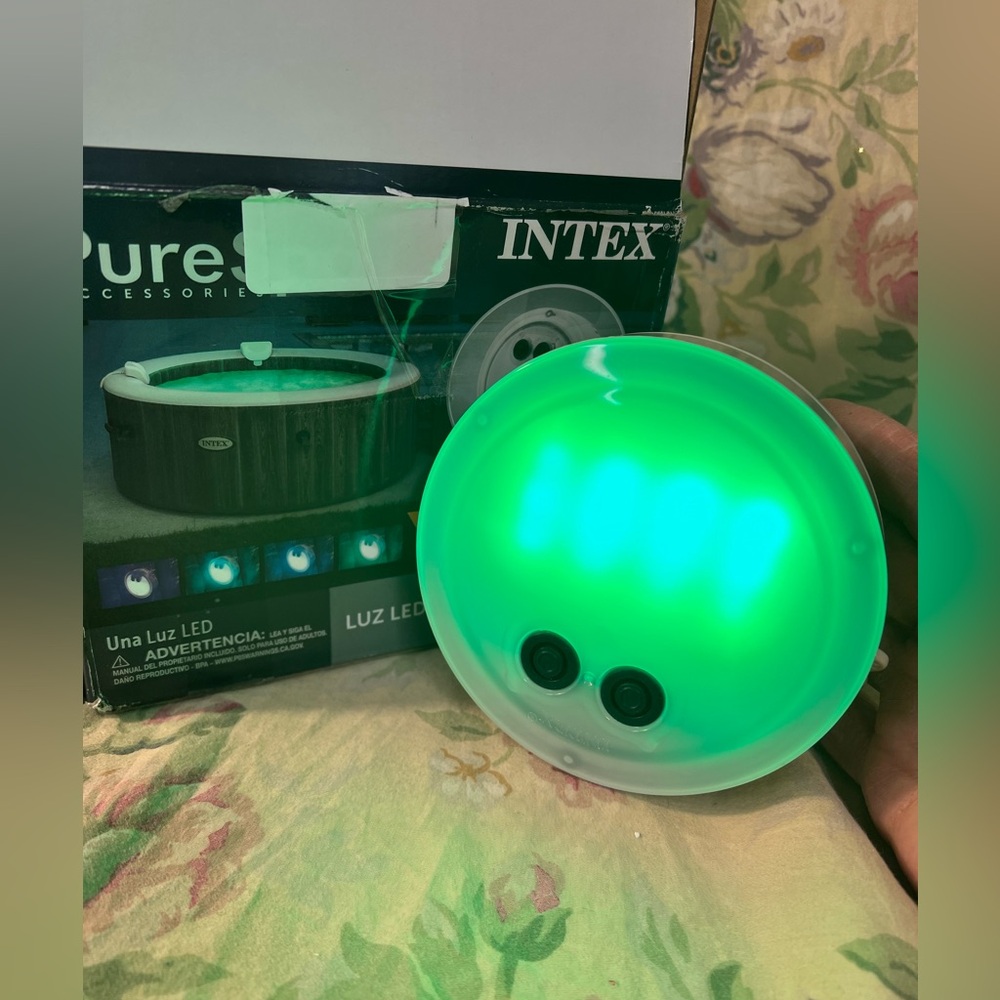 Intex LED Pool Light - Green